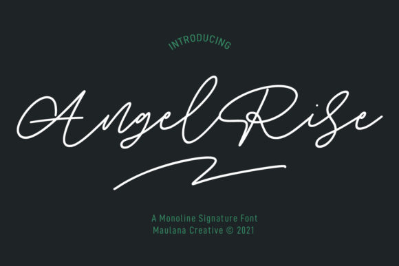 Angel Rise Font for Modern Web Branding