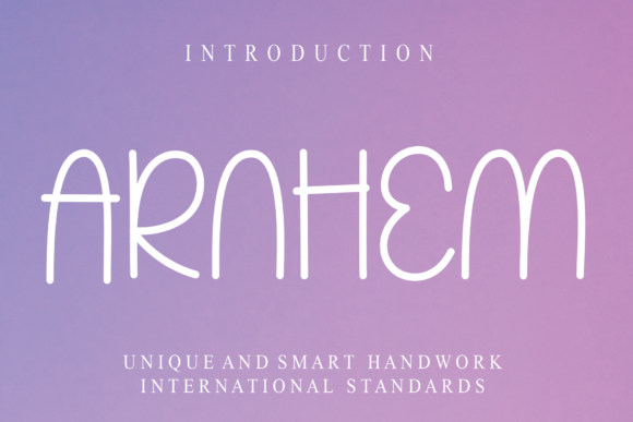 Arnhem Font: A Lively Script for Branding