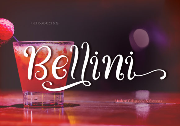 Bellini Script Font for Handmade Brands