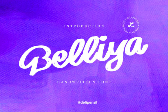 Belliya: The Handwritten Font That Elevates Campaigns