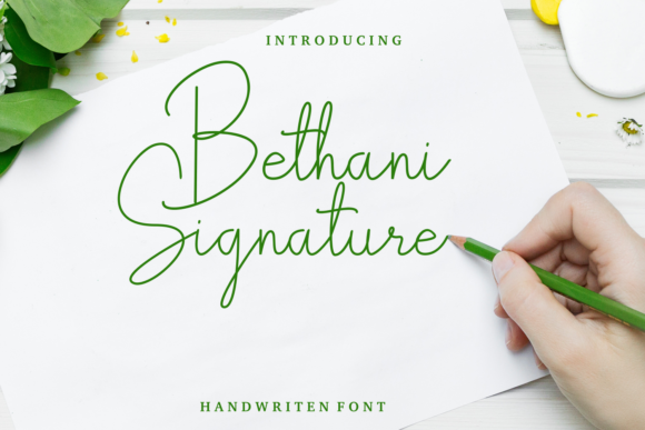 Bethani Signature: Elevating Editorial Typography
