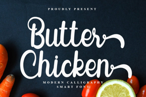 Butter Chicken Font for Modern Web Design