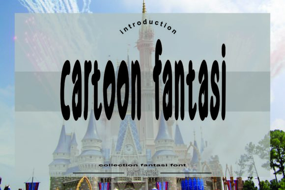 Cartoon Fantasi Font: Bold Handwritten Style