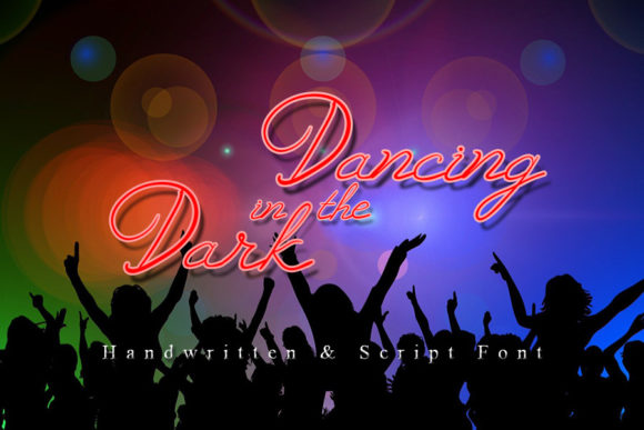 Dancing in the Dark: A Timeless Handwritten Typeface