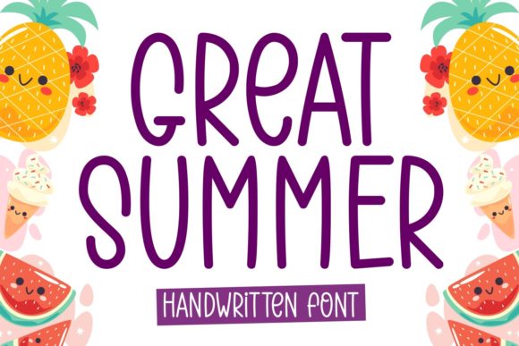 Great Summer Font for Scroll-Stopping Social Media