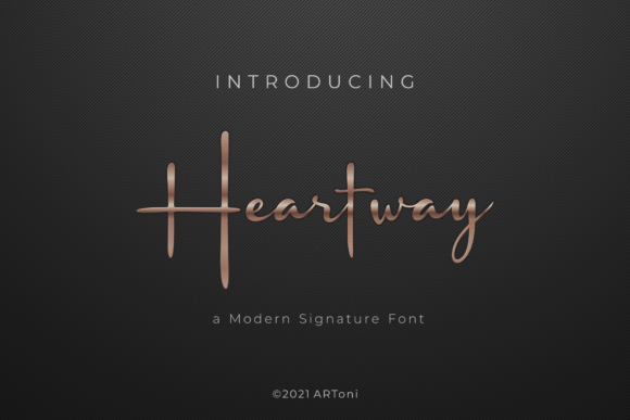 Heartway Font Review for Makers
