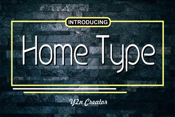 Home Type: A Thin Handwritten Font for Modern Campaigns