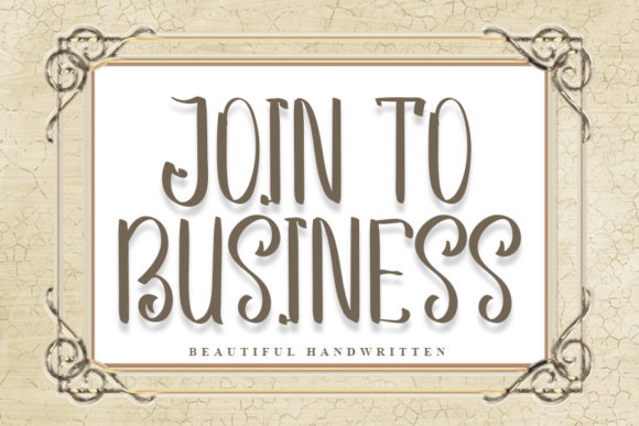 Join to Business: Elegant Script Font Review
