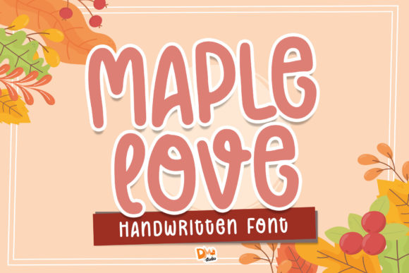 Maple Love Font for Polished Brand Identity