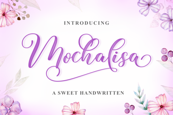 Mochalisa: A Light Handwritten Font for Elegant Branding
