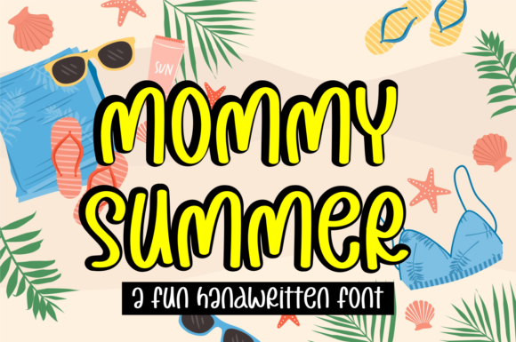 Mommy Summer Font for Modern Web Design
