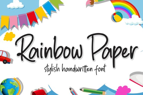 Rainbow Paper Font Review for Digital Campaigns