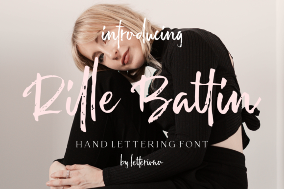 Rille Battin: A Modern Brushed Handwritten Typeface