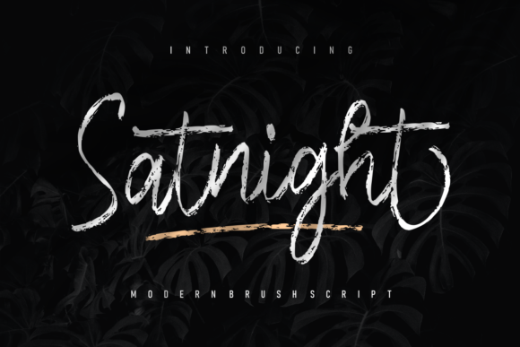 Satnight Font Review for Modern Branding