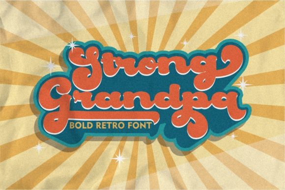 Strong Grandpa Font for Bold Campaign Headlines