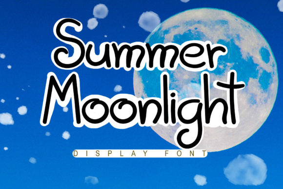 Summer Moonlight Font for Modern Web Design