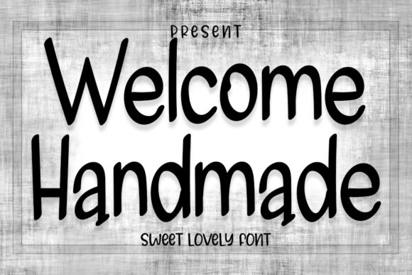 Welcome Handmade Font for Small Business Branding