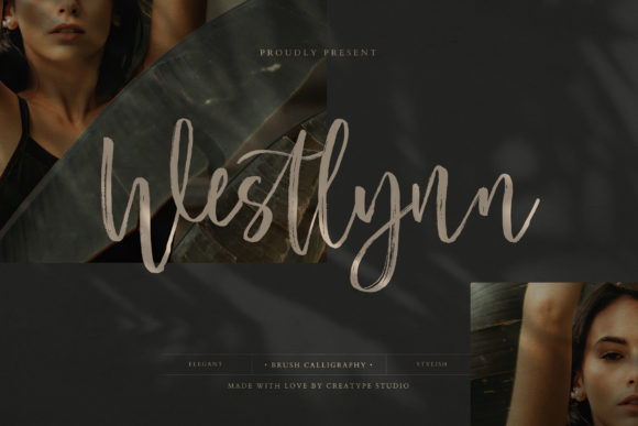 Westlynn: A Timeless Brushed Typeface for Web Design